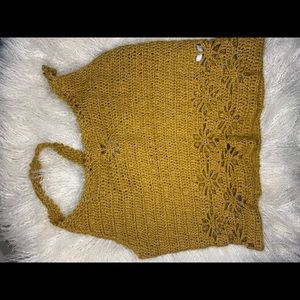 Super cute boho crop top